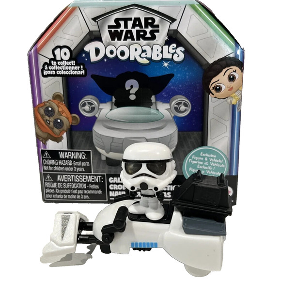 Star Wars Disney Doorables STORM TROOPER Galactic Cruisers NEW ORIGINAL BOX - Picture 2 of 12